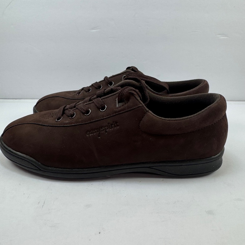 Easy Spirit Anti-Gravity AP1 Womens 8 Narrow‎ Brown Suede Walking Shoes Sneakers